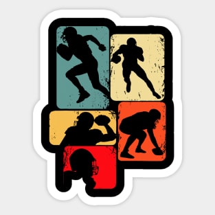 Football American Football Kids Boys Mens Sticker